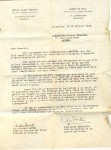 Bedankbrief 1945