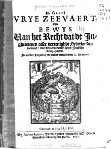 Vrije Zeevaert voorblad van de uitgave van 1641